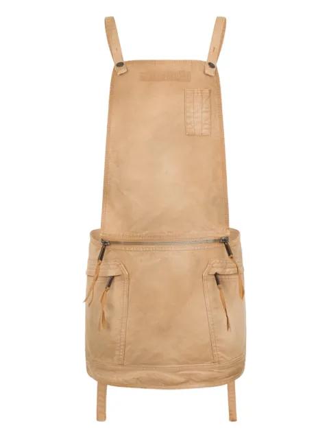 zip-pocket mini dress by DSQUARED2