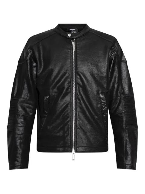 zip-up bomber jacket by DSQUARED2