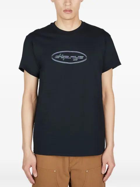 logo-print cotton T-shirt by DTF.NYC