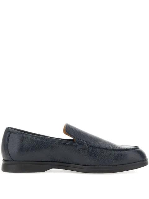 Lorenzo Plain leather loafers by DUCA DEGLI ABRUZZI