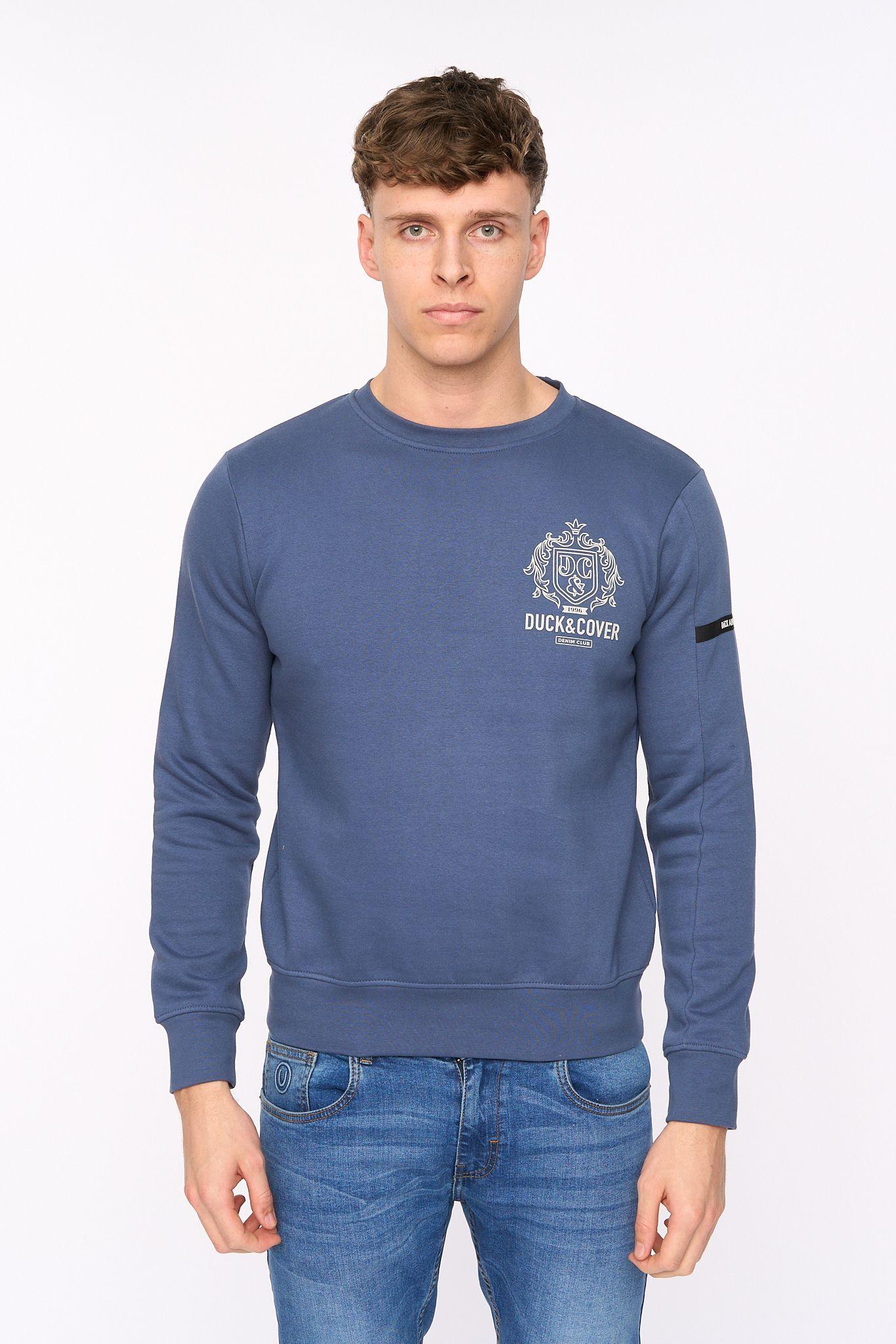 Men's Stoneham Functional Crew Neck Sweatshirt by DUCK&COVER