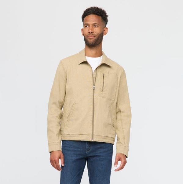Stretch Canvas Utility Jacket by DUER