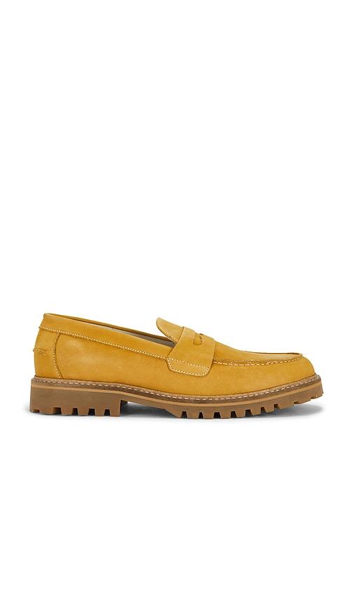 Duke + Dexter Wilde Nubuck Lug Loafer in Brown by DUKE + DEXTER