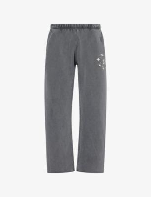 NY Paint-Splatter Cotton-Jersey Jogging Bottoms by DUKE&DEXTER