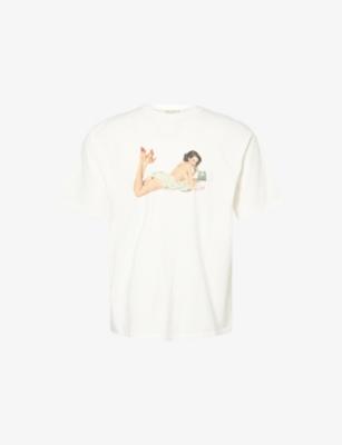 Pin Up Short-Sleeves Cotton-Jersey T-Shirt by DUKE&DEXTER