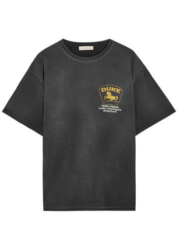 Sponsors Vintage printed cotton T-shirt by DUKE&DEXTER