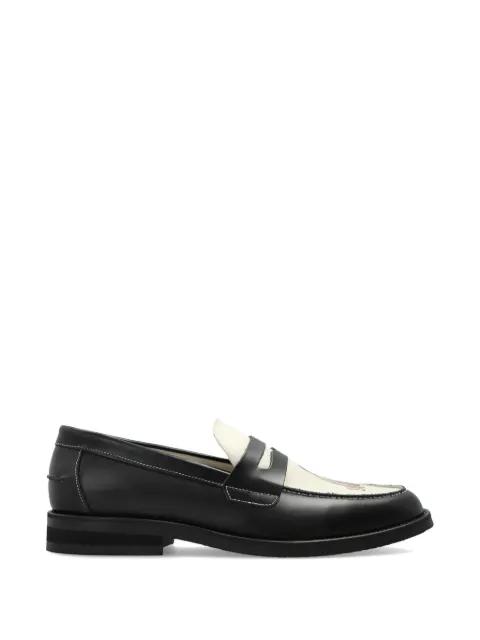 Wilde dalmatian-print loafers by DUKE&DEXTER