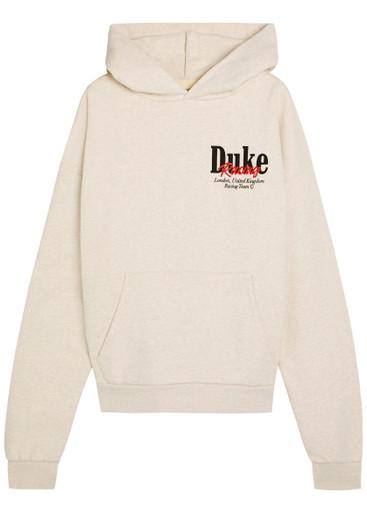World Championship printed hoodied cotton sweatshirt by DUKE&DEXTER