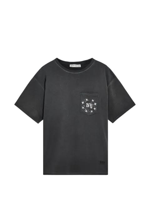 chest-pocket graphic-print T-shirt by DUKE&DEXTER