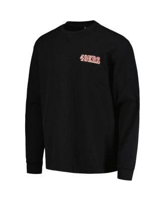 Men's Black San Francisco 49ers Cavalier Thermal Long Sleeve T-shirt by DUNBROOKE