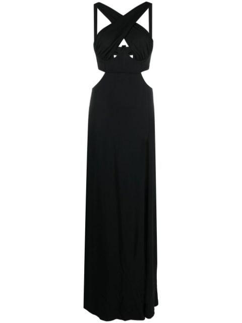 Gena cut-out detailed dress by DUNDAS