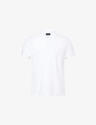 Ad Cypher Pique Short-Sleeve Cotton Polo Top by DUNHILL