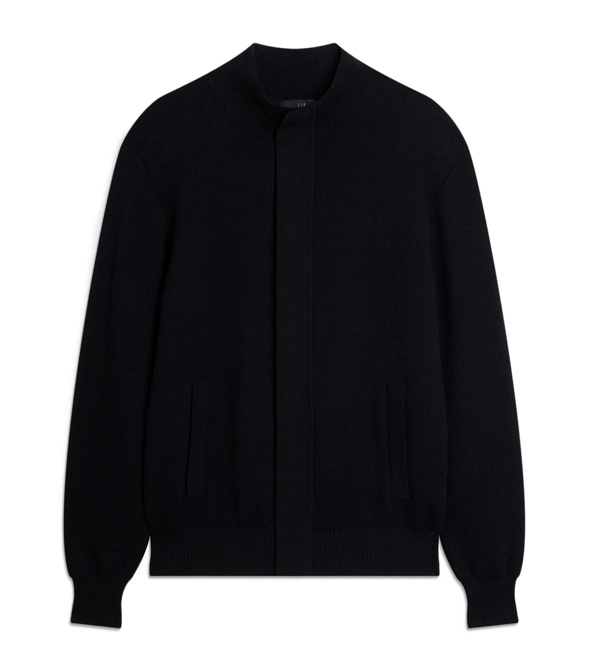 Dunhill Cotton-Cashmere Athluxury Bomber Jacket by DUNHILL