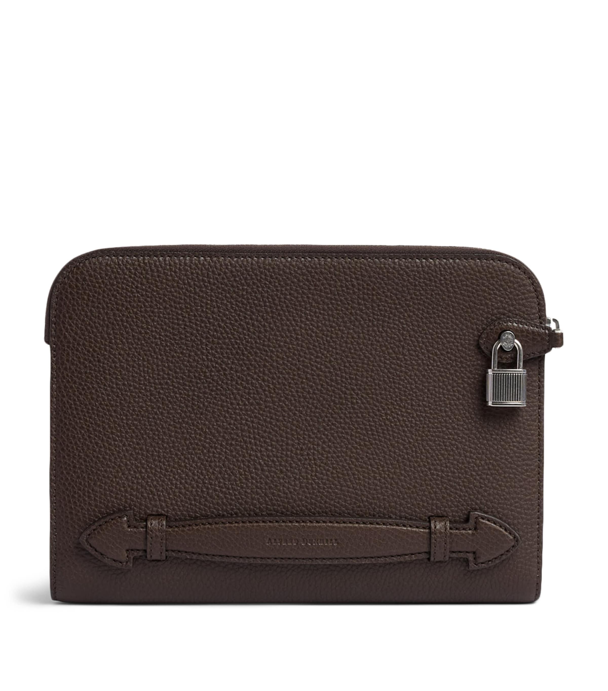 Dunhill Leather Bourdon Folio 27 Cross-Body Bag by DUNHILL