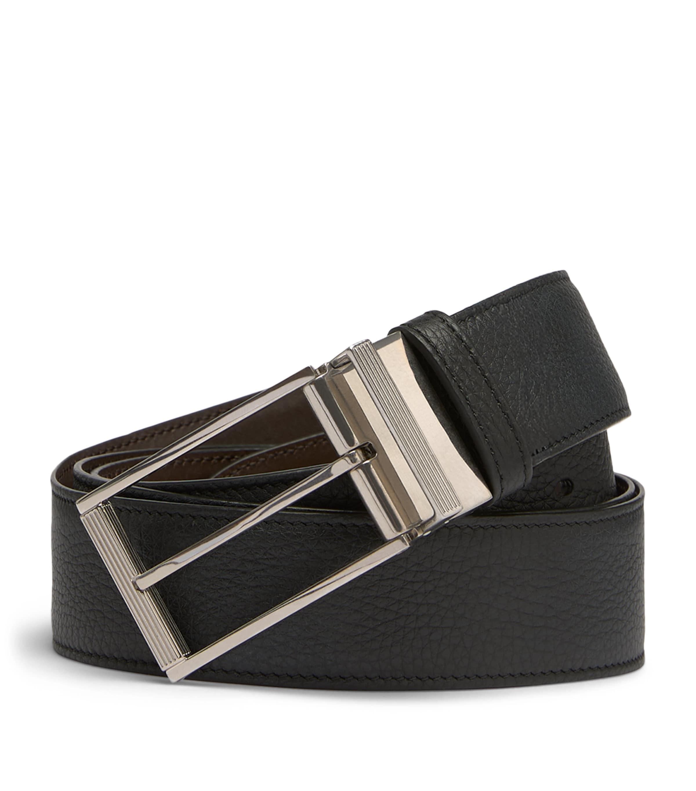 Dunhill Leather Reversible Belt by DUNHILL