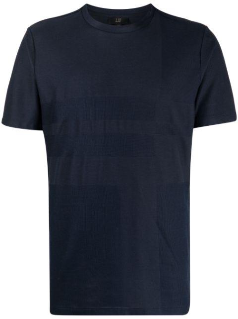 jacquard crew-neck T-shirt by DUNHILL