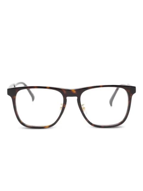 rectangle-frame glasses by DUNHILL