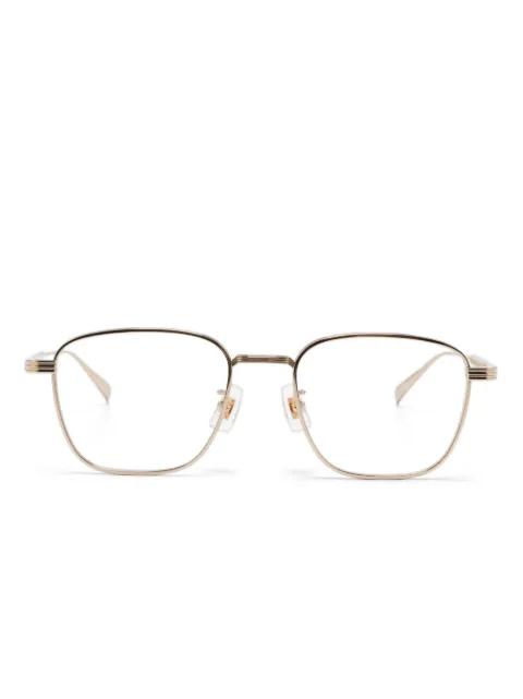 square-frame glasses by DUNHILL