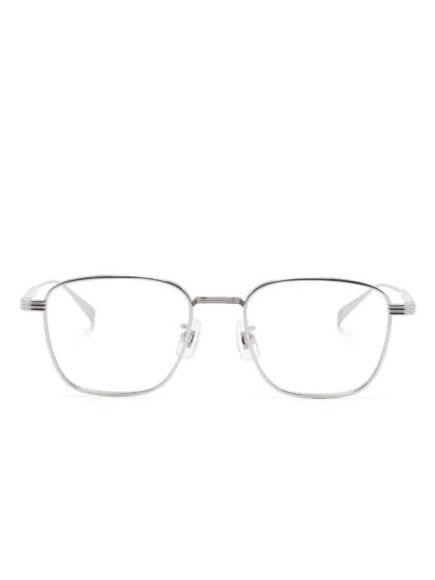 square-frame glasses by DUNHILL