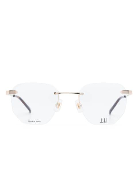 thin-arms frameless glasses by DUNHILL