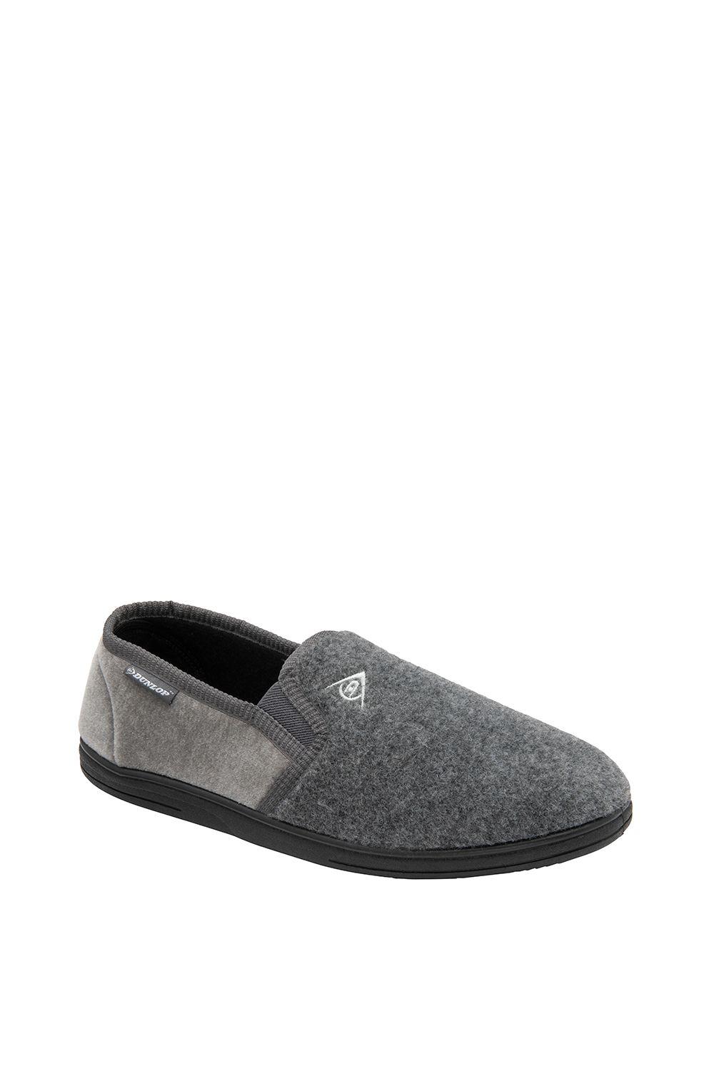 'Artemis' Full Shoe Felt Slippers by DUNLOP