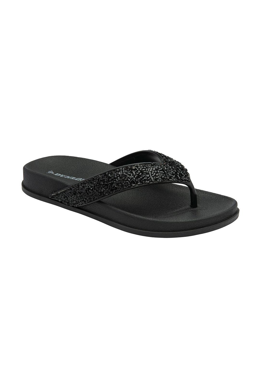 'Leonie' Flat Toe-Post Sandals by DUNLOP