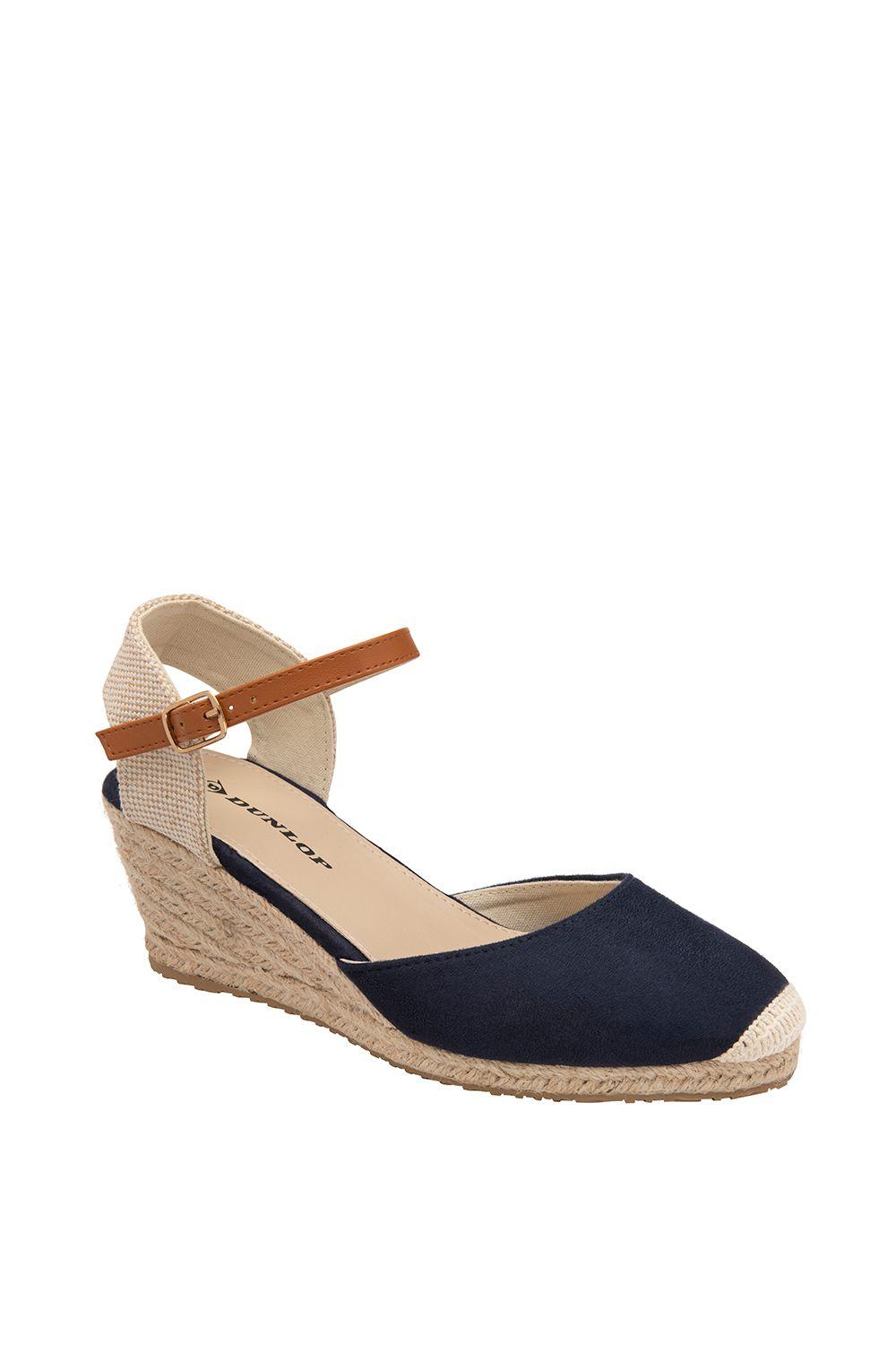 'Rana III' Espadrille Wedge Sandals by DUNLOP