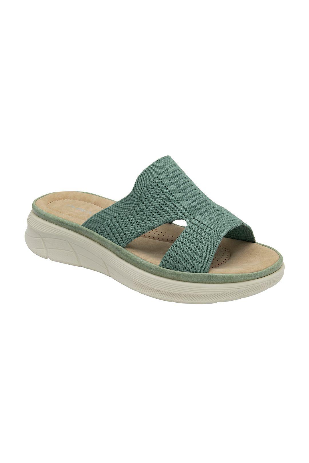 'Wren' Open-Toe Mule Sandals by DUNLOP