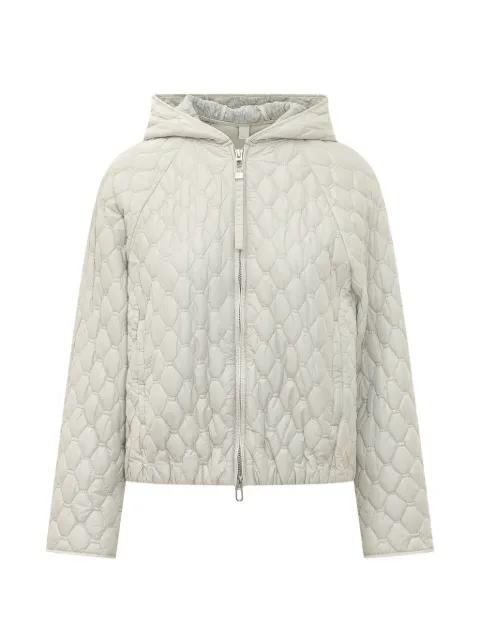 Fanny quilted hoodied jacket by DUNO