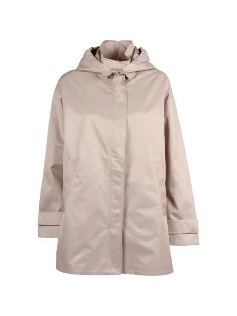 Kayle hoodied button-cuff jacket by DUNO