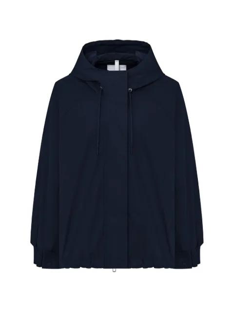 hoodied raglan-sleeve jacket by DUNO