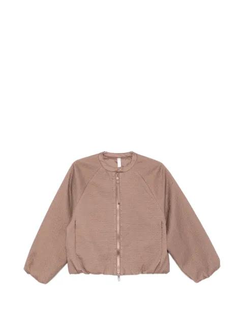 quilted cropped jacket by DUNO