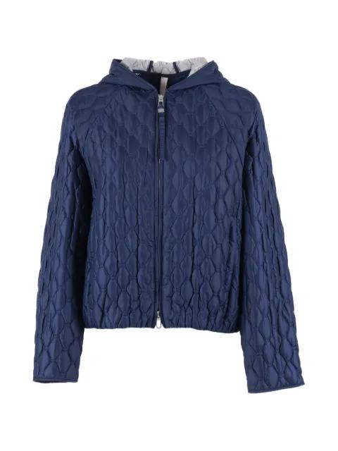 quilted hoodied jacket by DUNO