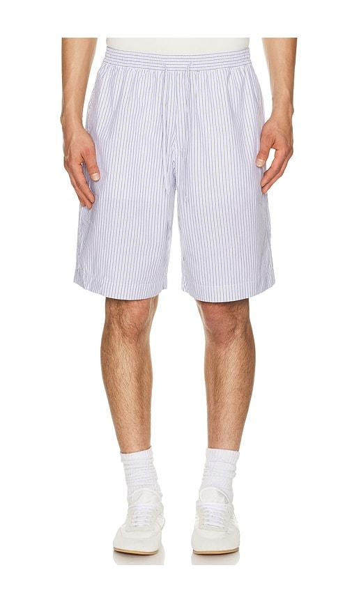 Dunst Pajama Bermuda Shorts in Blue by DUNST