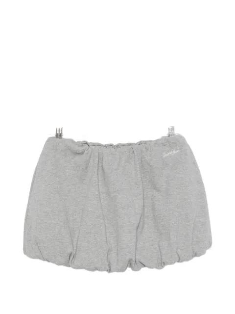 bubble-hem mini skirt by DUNST