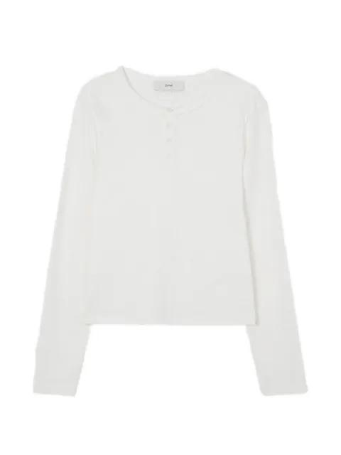 buttoned long-sleeve T-shirt by DUNST