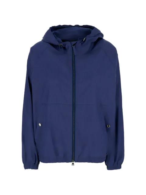 drawstring-hood jacket by DUNST