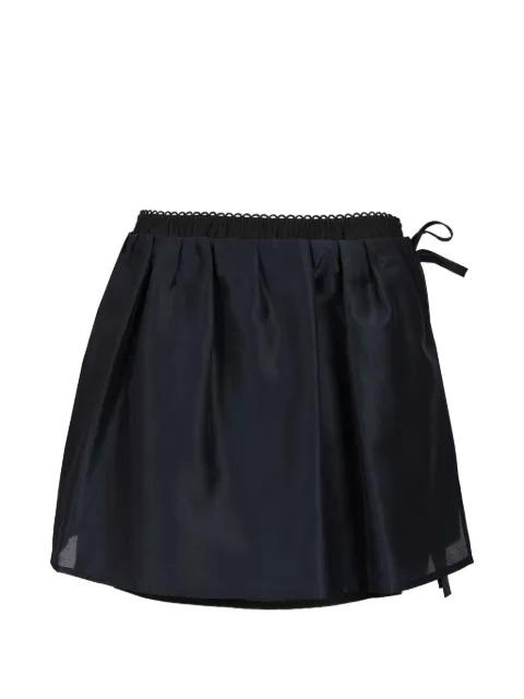 layered pleated skirt by DUNST