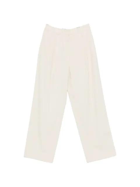 pleated trousers by DUNST