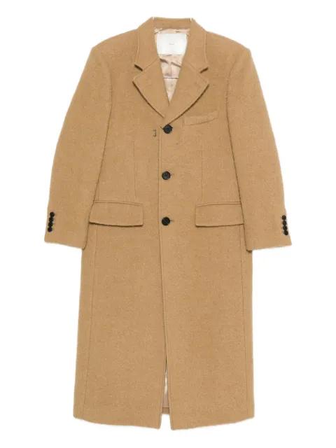 single-breasted coat by DUNST