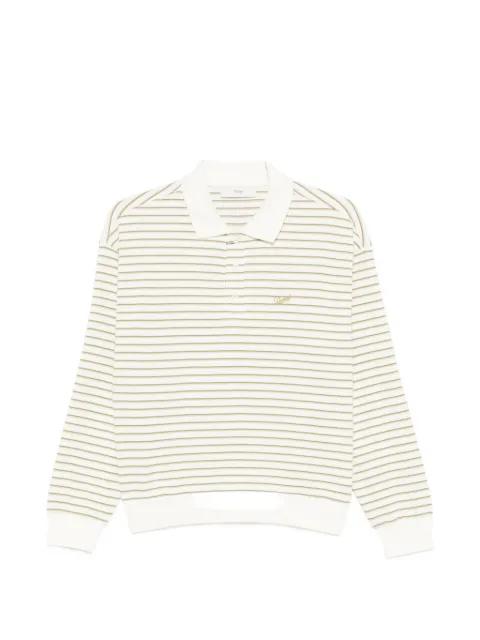 striped polo shirt by DUNST