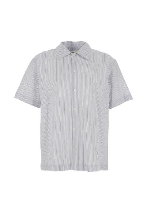 striped short-sleeve shirt by DUNST