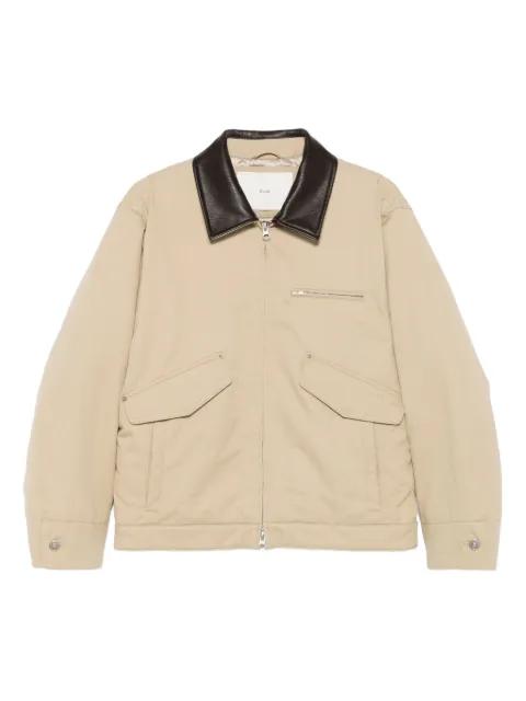 zip-up bomber jacket by DUNST