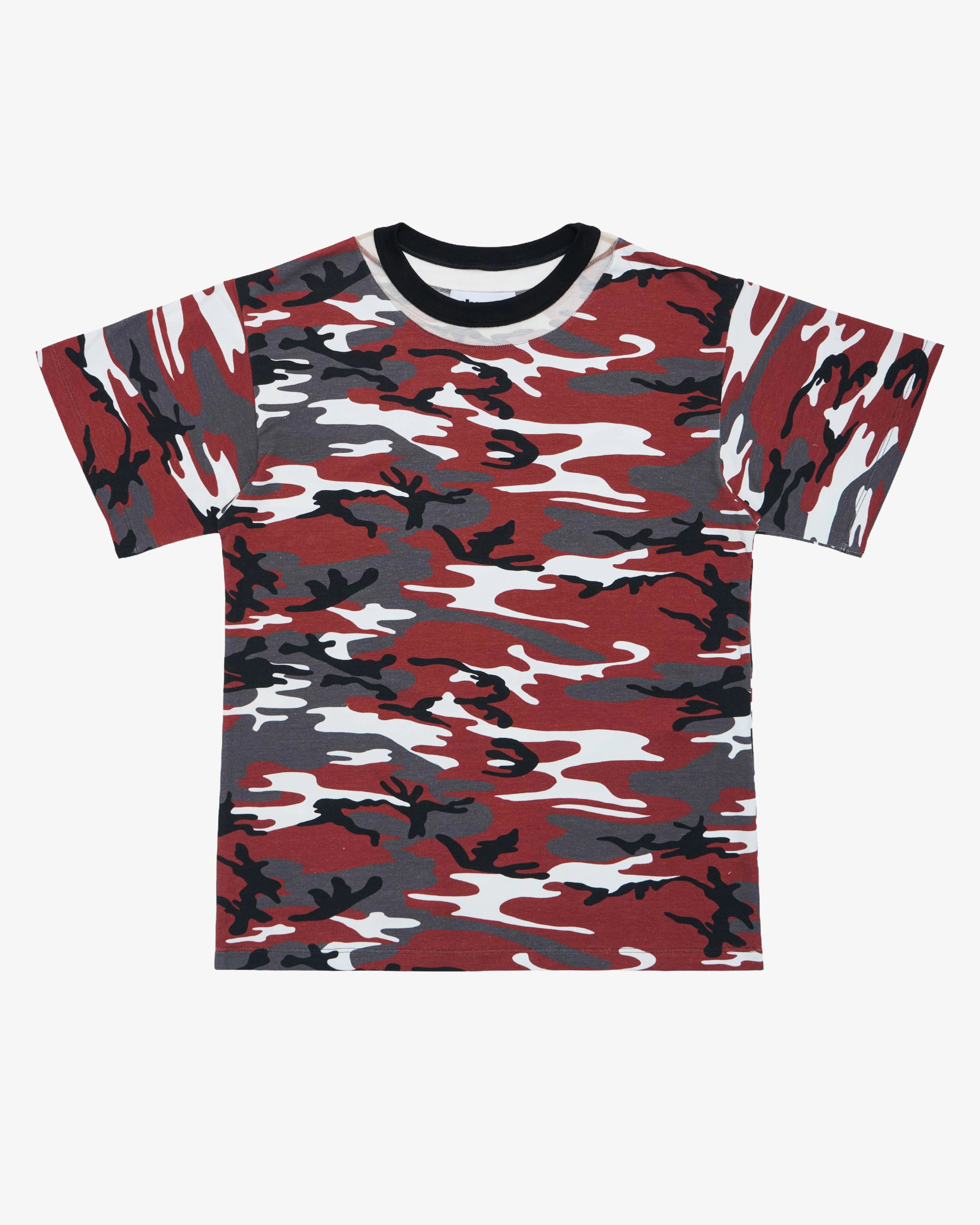 Duran Lantink - Women's Floating Printed t-shirt - (Red0101) by DURAN LANTINK