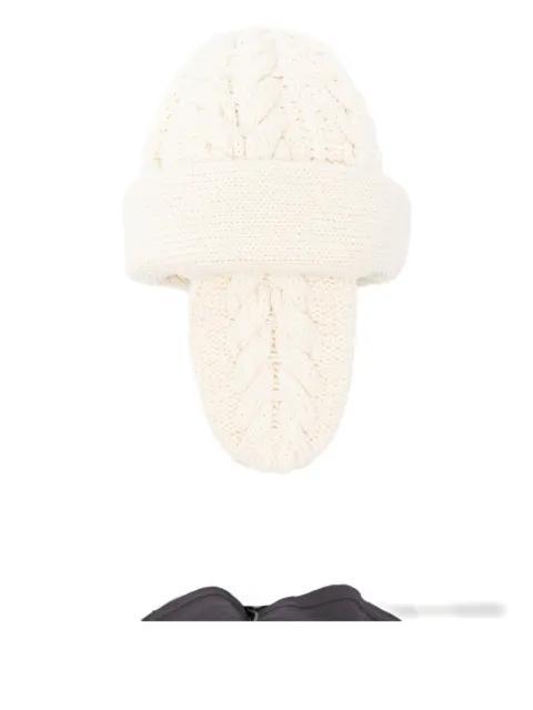 cable-knit beanie by DURAN LANTINK