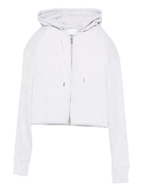 zip-fastening hoodie by DURAN LANTINK