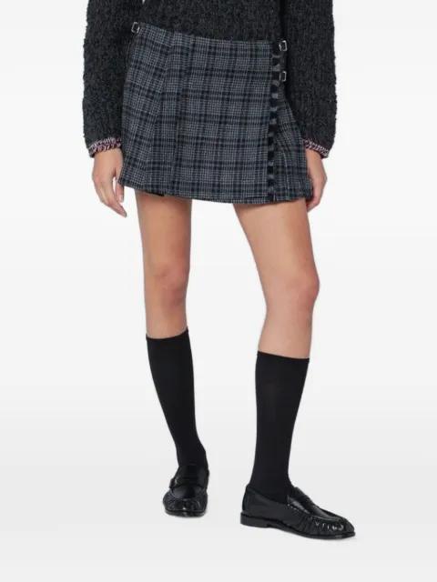checked mini skirt by DURAZZI MILANO