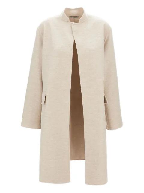 Flap Pocket Open Front Coat by DUSAN