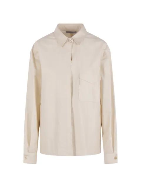 buttoned pocket coat by DUSAN