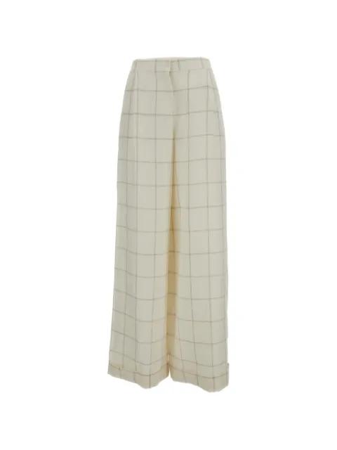 check trousers by DUSAN